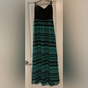 Strapless Maxi Dress